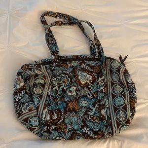Vera Bradley Mini Duffel in Java Blue